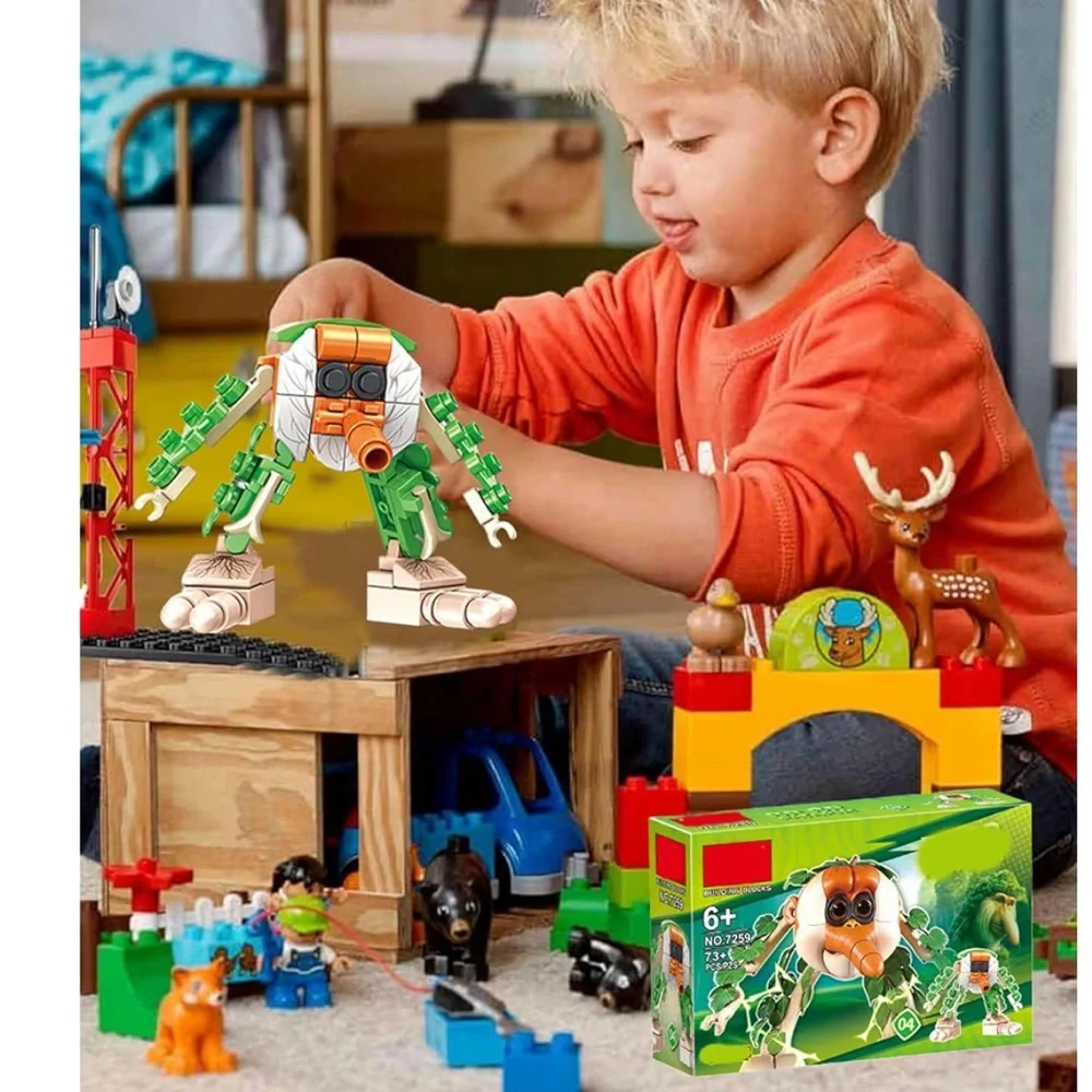 Brainrot Building Blocks Building Block Toy Br Br Phatapim new
